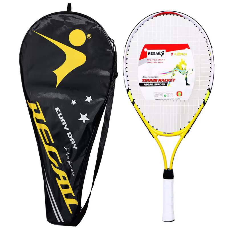 Raquette de tennis spéciale en alliage d'aluminium pour adolescents, adaptée à l'entraînement des en