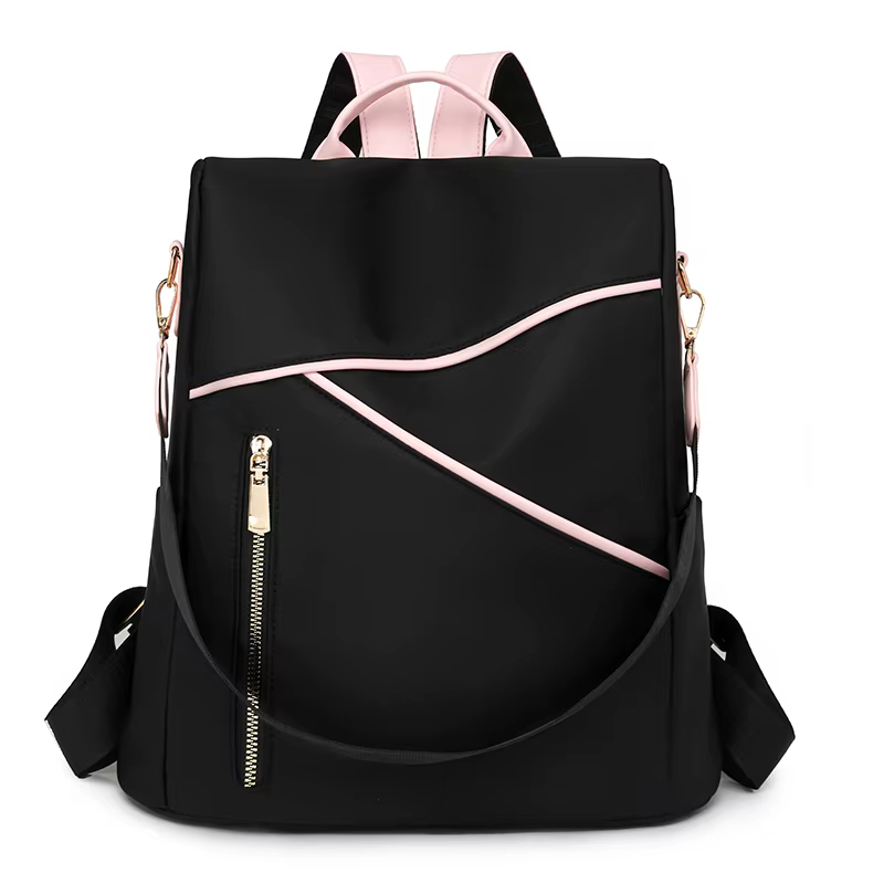 Sac à dos antivol femme décontracté en Nylon nouveau sac d'école 2025 mode grande capacité bandouliè