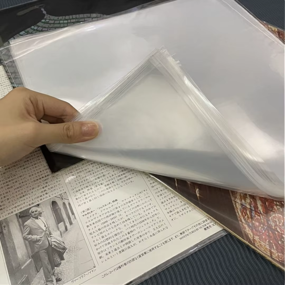 Manchon extérieur pour disque vinyle 12 pouces, couverture d'album Durable, transparent pour la plup
