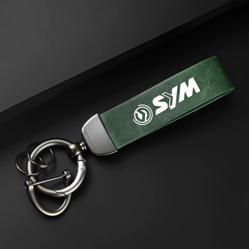 Porte-clés de moto en cuir de haute qualité, accessoires pour SYM JOYMAX Z 125/250/300 MAXSYM