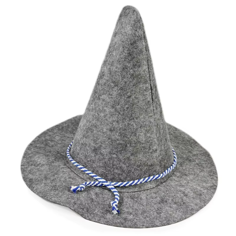 Chapeau sorcière enchanteur d'Halloween, magicien Unique pour hommes femmes, Costume rétro Cosplay