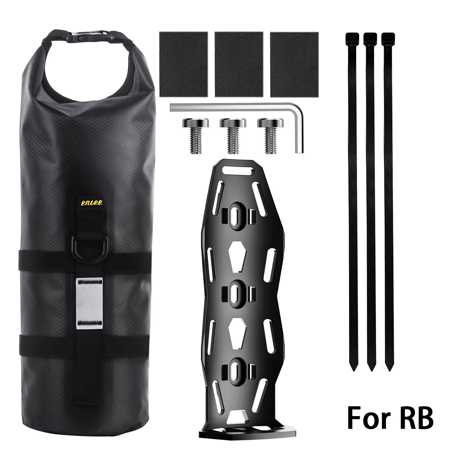Toptrek Portable étanche vélo fourche sac 5L Portable vtt cadre coffre vélo de route Scooter électri