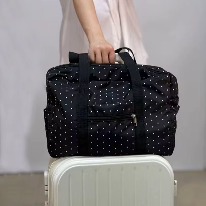Grande capacité sac à bandoulière sport Fitn voyage sac fourre-tout Bla à pois bandoulière Faionable