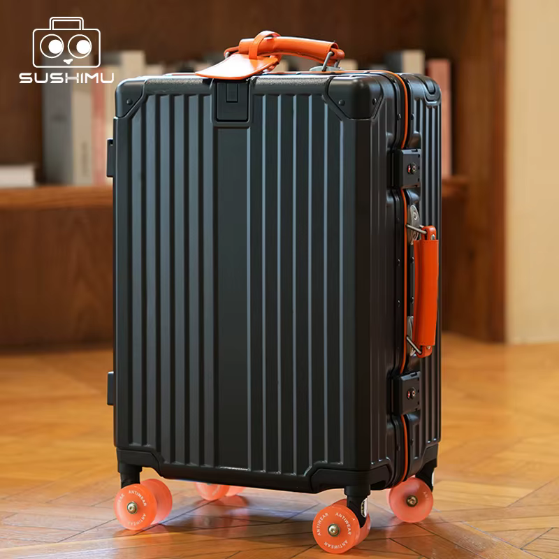 SUSHIMU valise large poignée valise de voyage hommes 20 24 bagage à main femmes PC cadre en aluminiu
