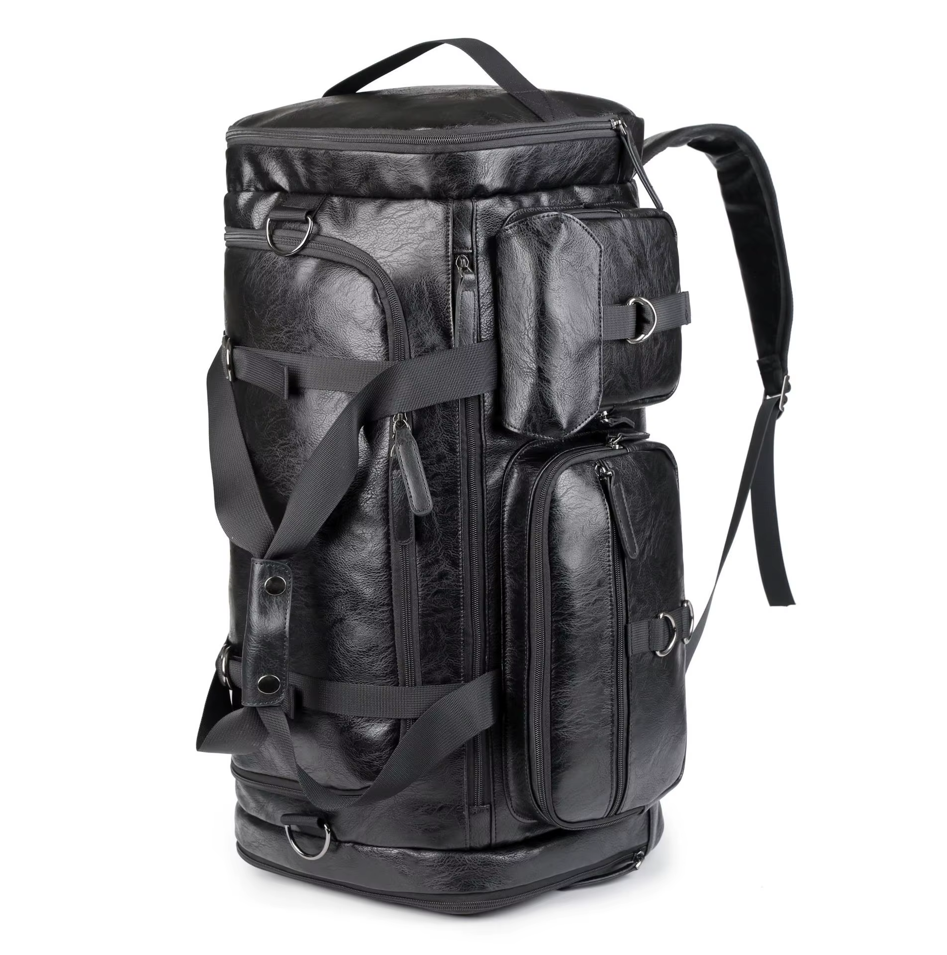Sac de voyage pour homme, sac à main de luxe avec compartiment séparé pour chaussures (humide/sec), 