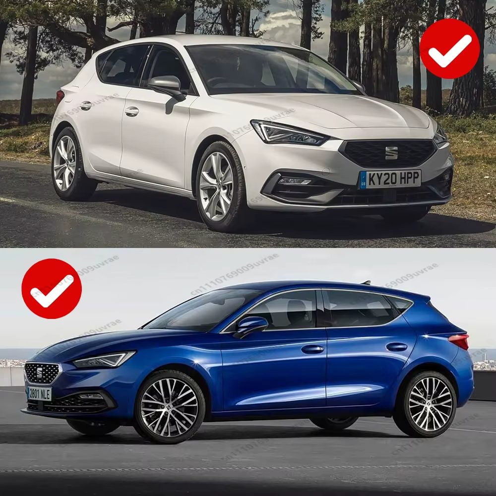 Aérations de fenêtre triangulaire arrière pour Seat Leon KL MK4 FR TSI TDI Cupra Leon MK1 VZ VZ3 Hat