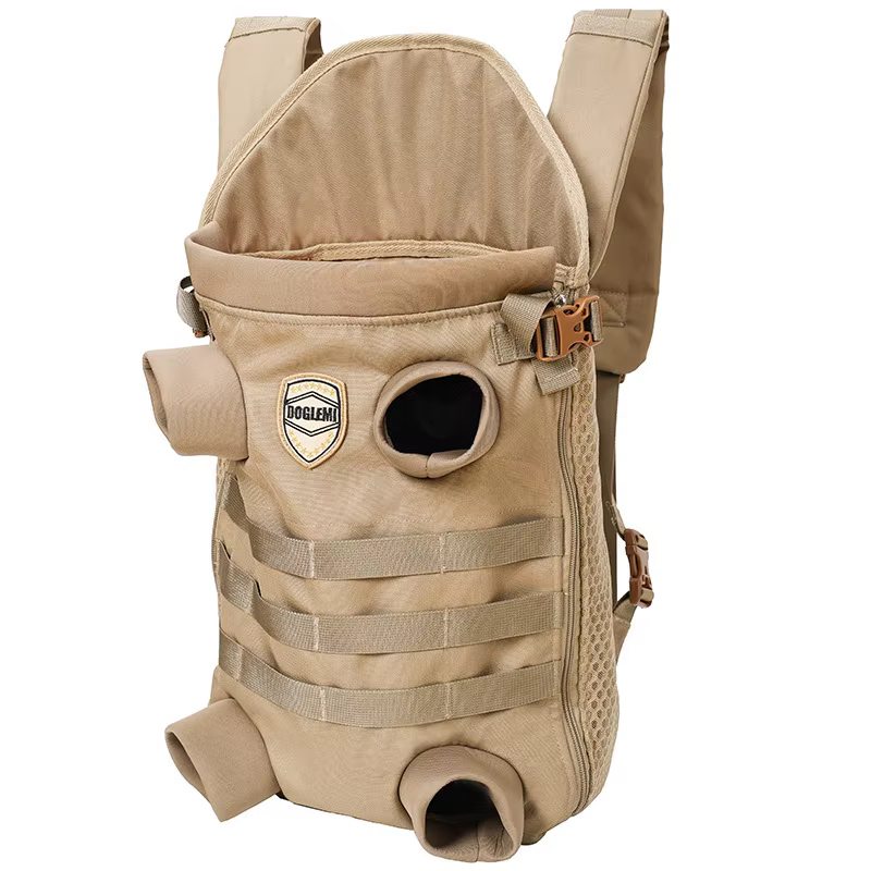 Sac à dos de transport pour chien, sac à bandoulière de luxe pour animaux de compagnie, sac de trans