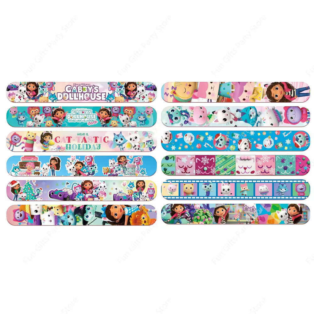 Bracelets Gabby, cadeaux pour la fête, cadeaux Gabby's Dollhouse, remplisseurs de sacs cadeaux, brac
