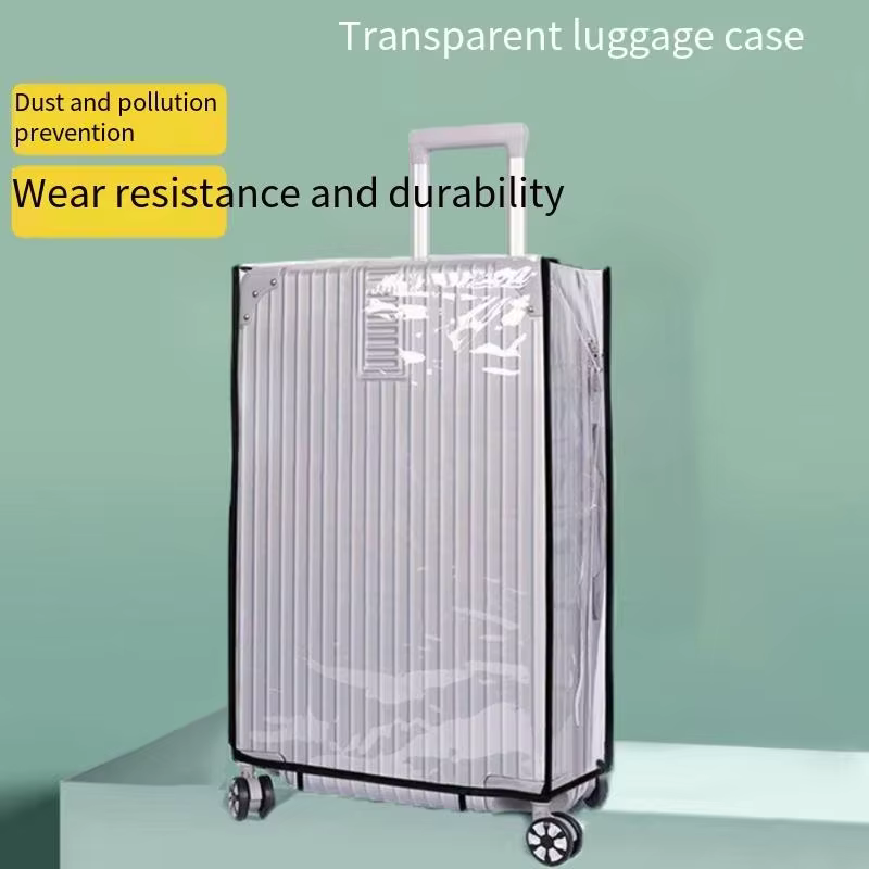 Housse de protection pour valise, housse transparente anti-poussière, housse de protection pour vali