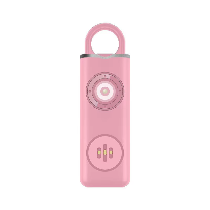 He-Sirène de sécurité personnelle originale pour femme, 130dB, stroboscope et clé, JO3, couleurs pop