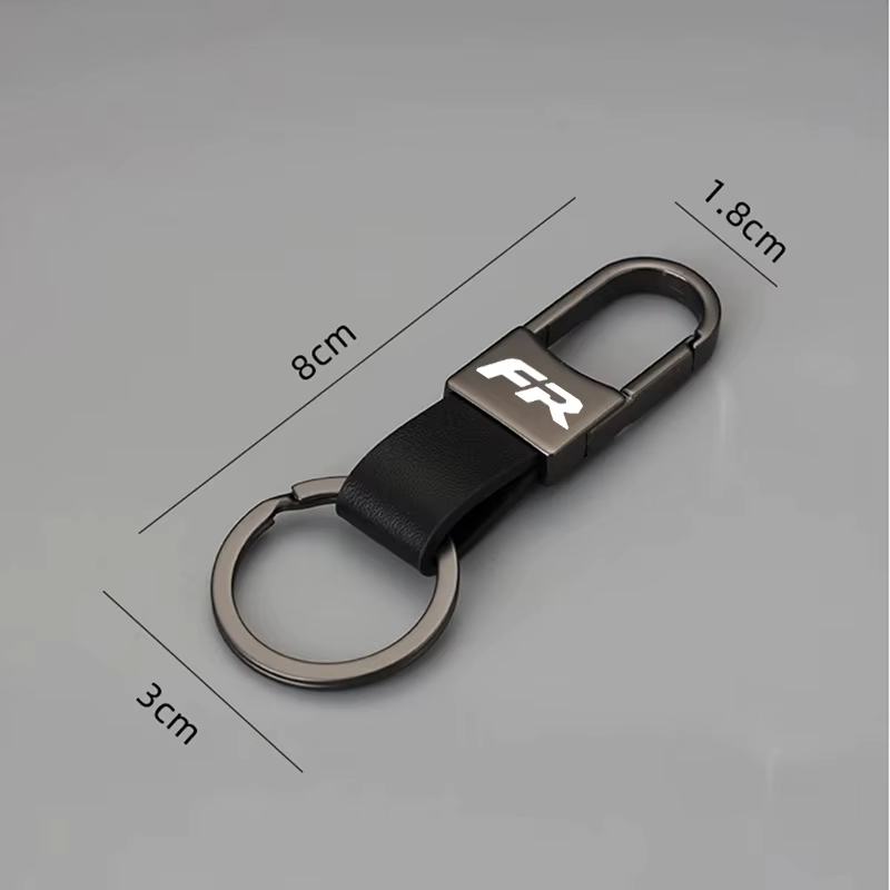 Porte-clés en cuir pour siège FR leon mk3 mk2 5f lbiza Altea, toutes années, série FR, accessoires d