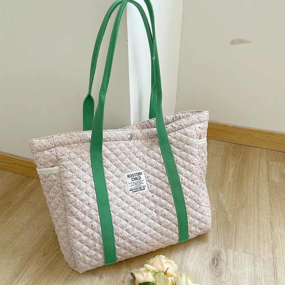 Liberty Quilting femmes coton sac à main Portable toile livres mignons sac à bandoulière grand fourr