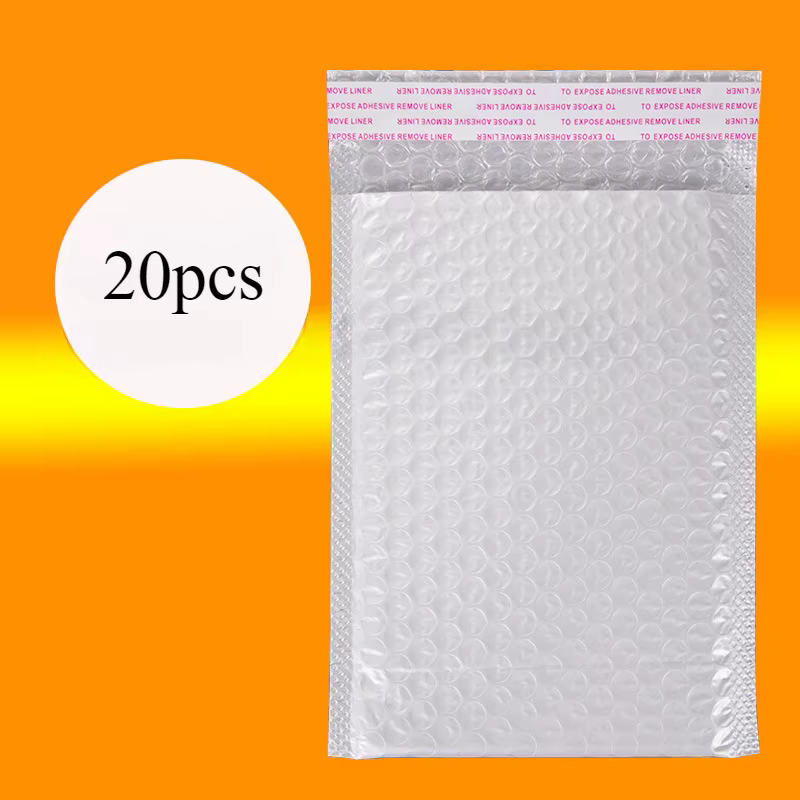 10 pièces/sac express fragile blanc, étanche et antidéflagrant, sac à bulles épais