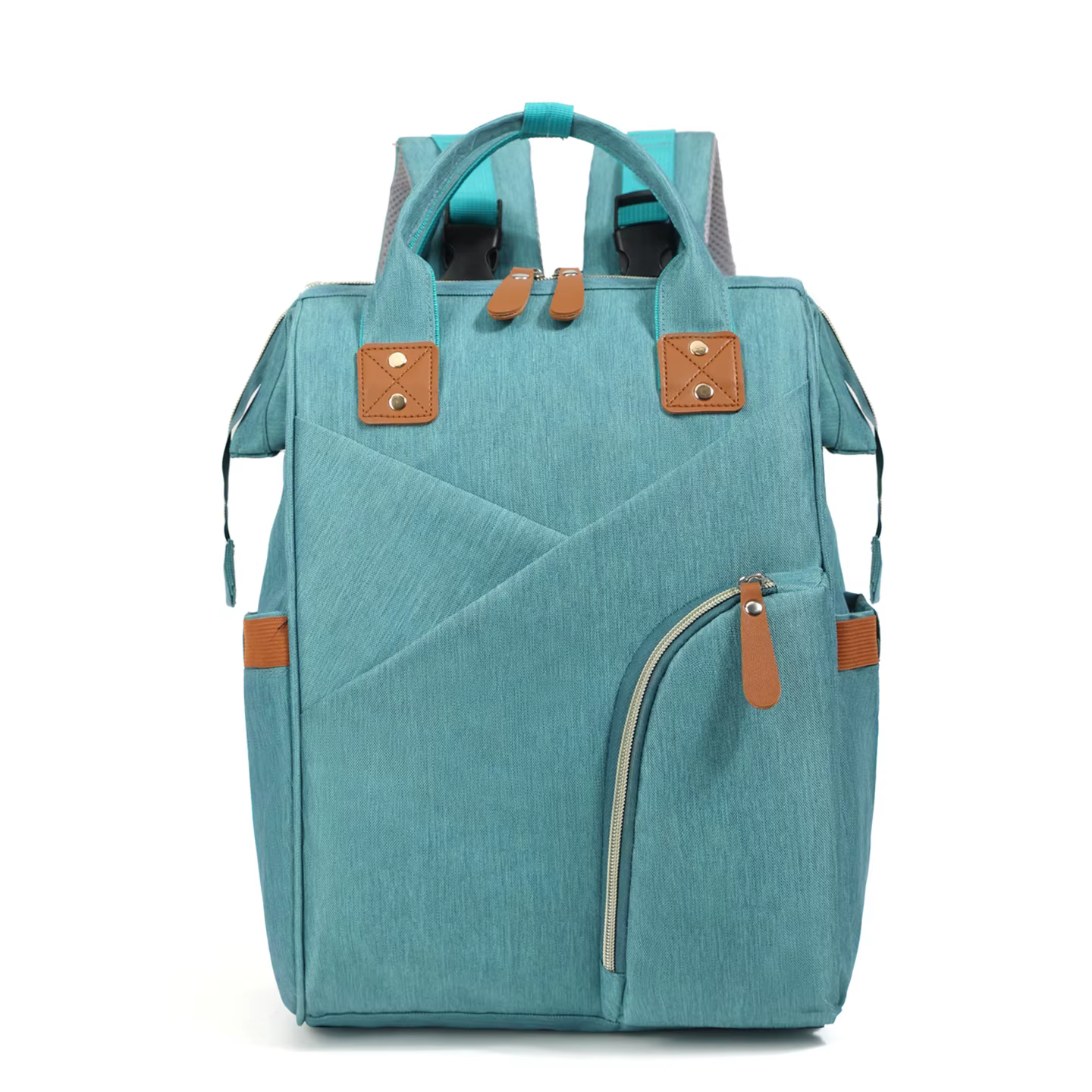 Sac à dos matelassé de grande capacité à la mode, sacs pour maman, sac à dos multifonctionnel pour v