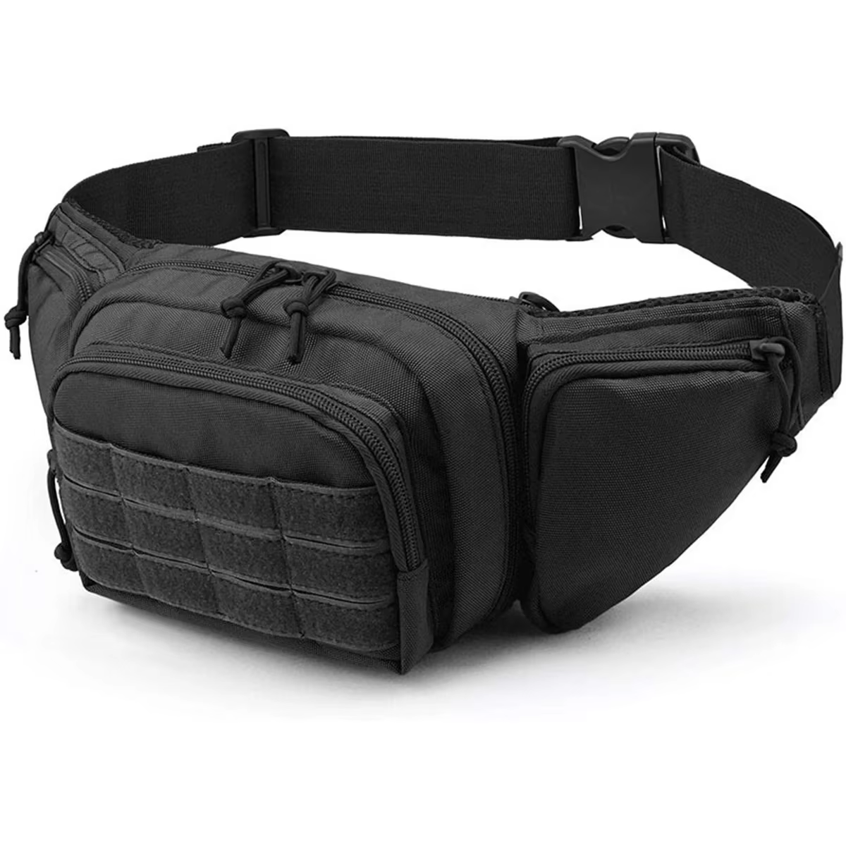 Sac banane tactique militaire en nylon pour homme, idéal pour moto, sport, escalade, camping, sac de