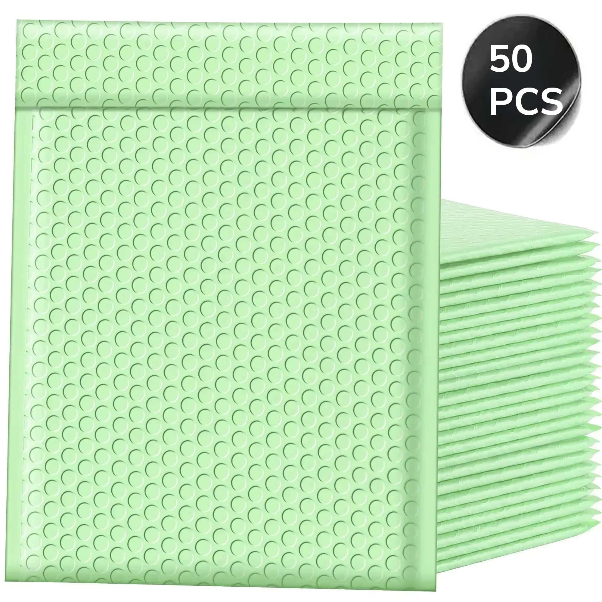 50 pièces paquet de livraison sac à bulles, fournitures professionnelles enveloppes paquets d'expédi