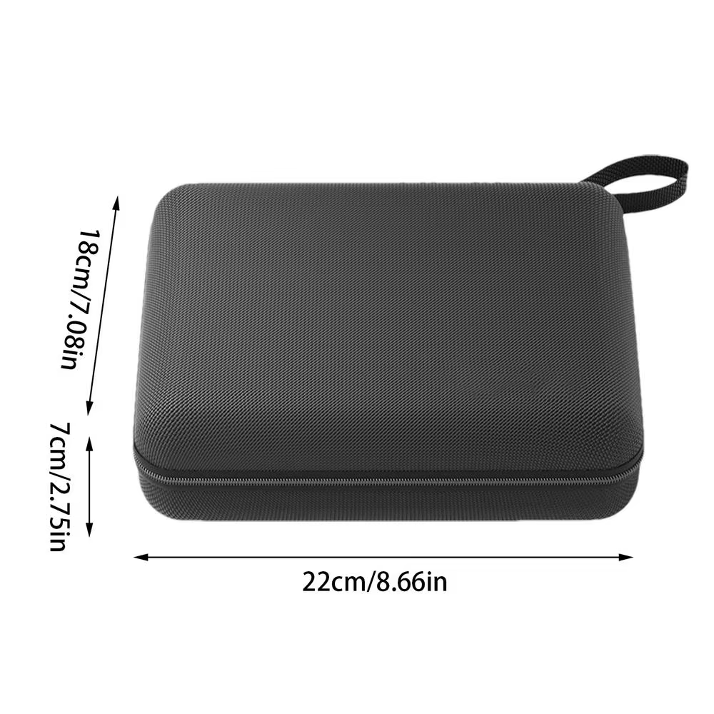 Étui de rangement portable pour aspirateur de voiture, organisateur avec fermeture éclair, sac de pr