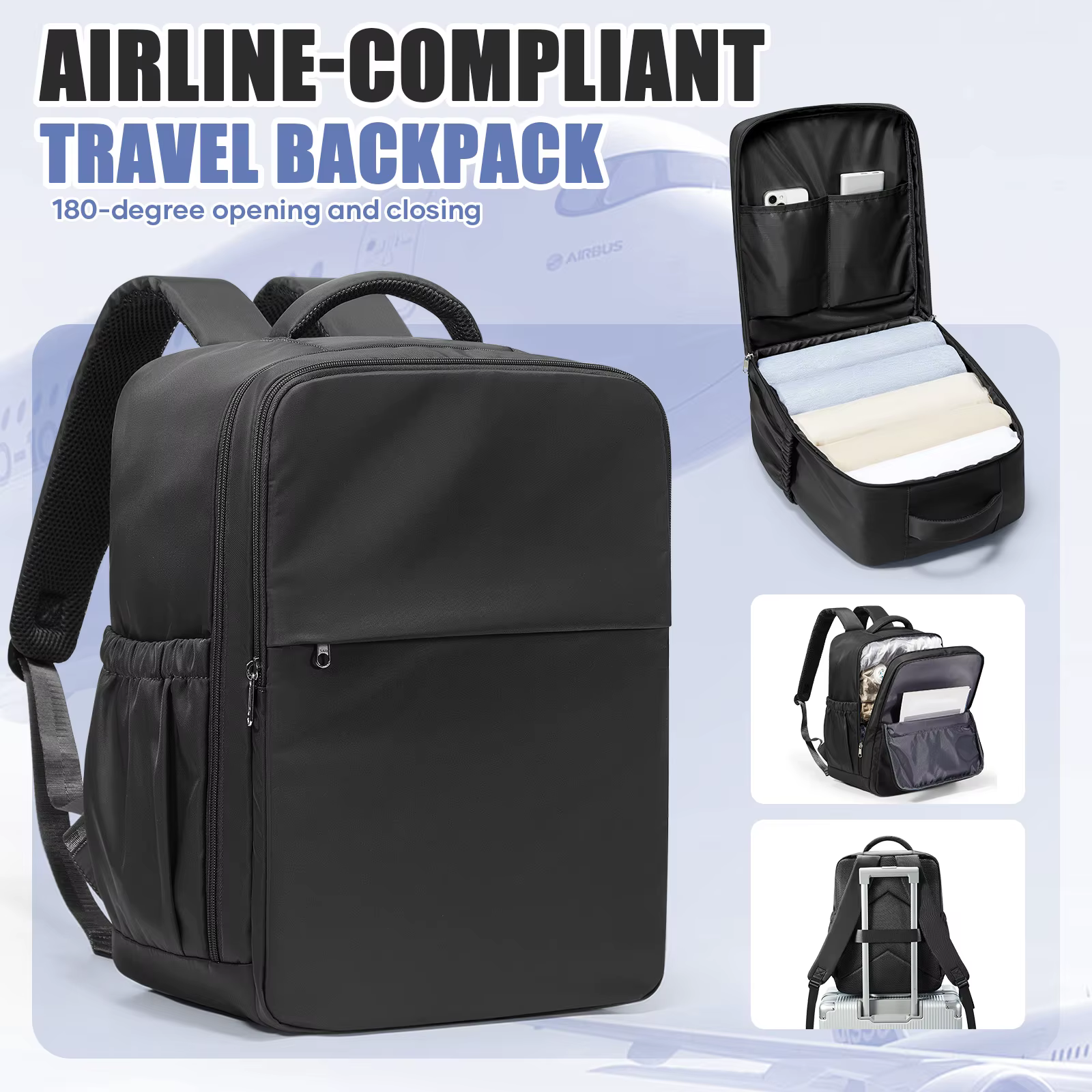 Sac à dos de voyage pour avion 40x30x20