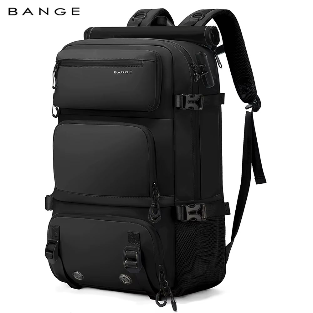 BANGE 30L Anti-vol étanche randonnée Camping sac à dos amovible Trekking sac à dos grande capacité voyage sacs de sport de plein air
