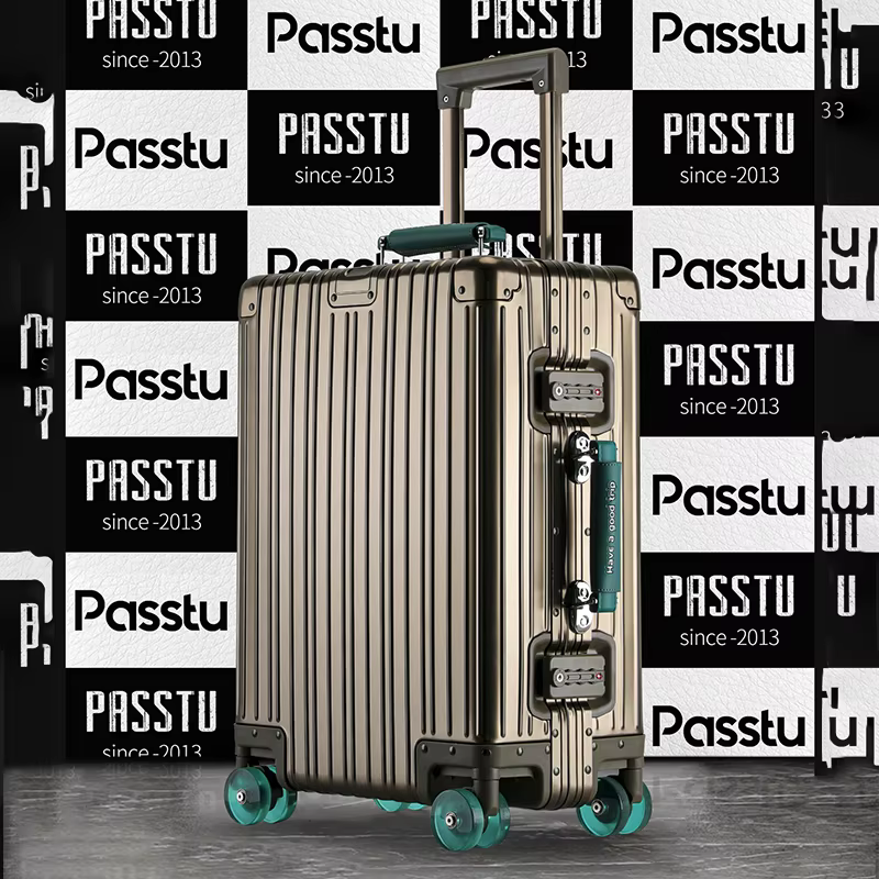 Nouveau bagage tout en alliage de magnésium 100% valise à main de grande capacité de 28 pouces taille de cabine de 20