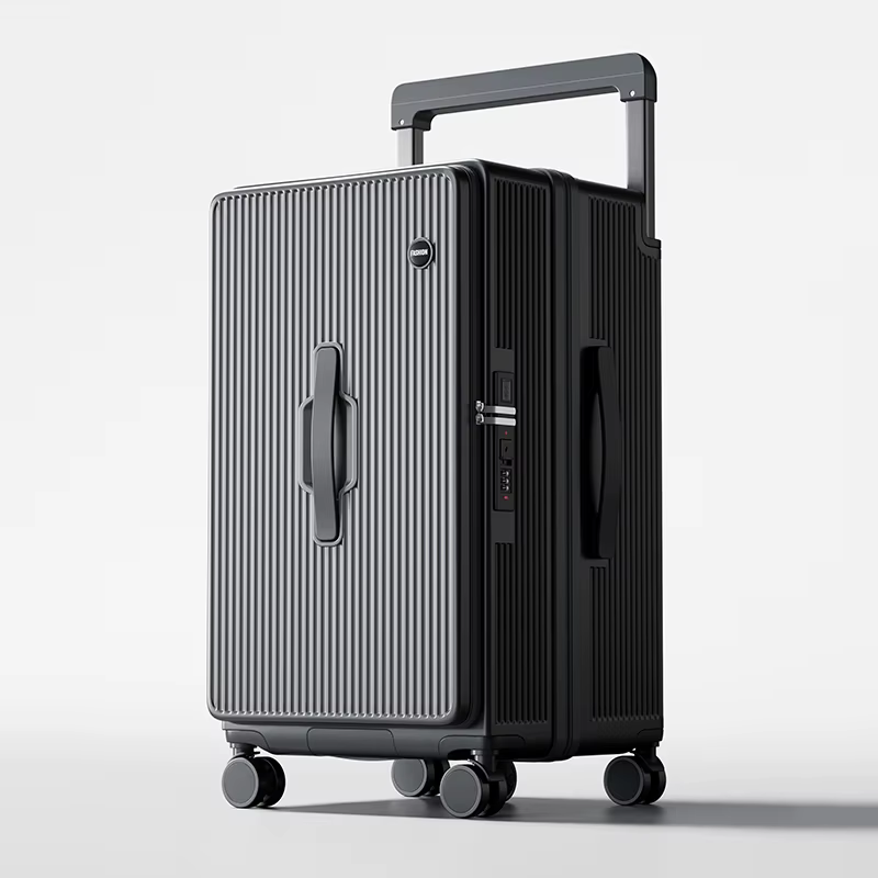 Bagage grande capacité 28/32 Extra Large épaissi Durable PC 1:9 ouverture latérale compartiment profond