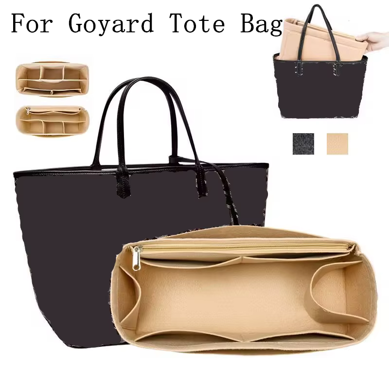Organisateur portable en feutre pour sac à main Goyard GM PM Mini Tote Bag