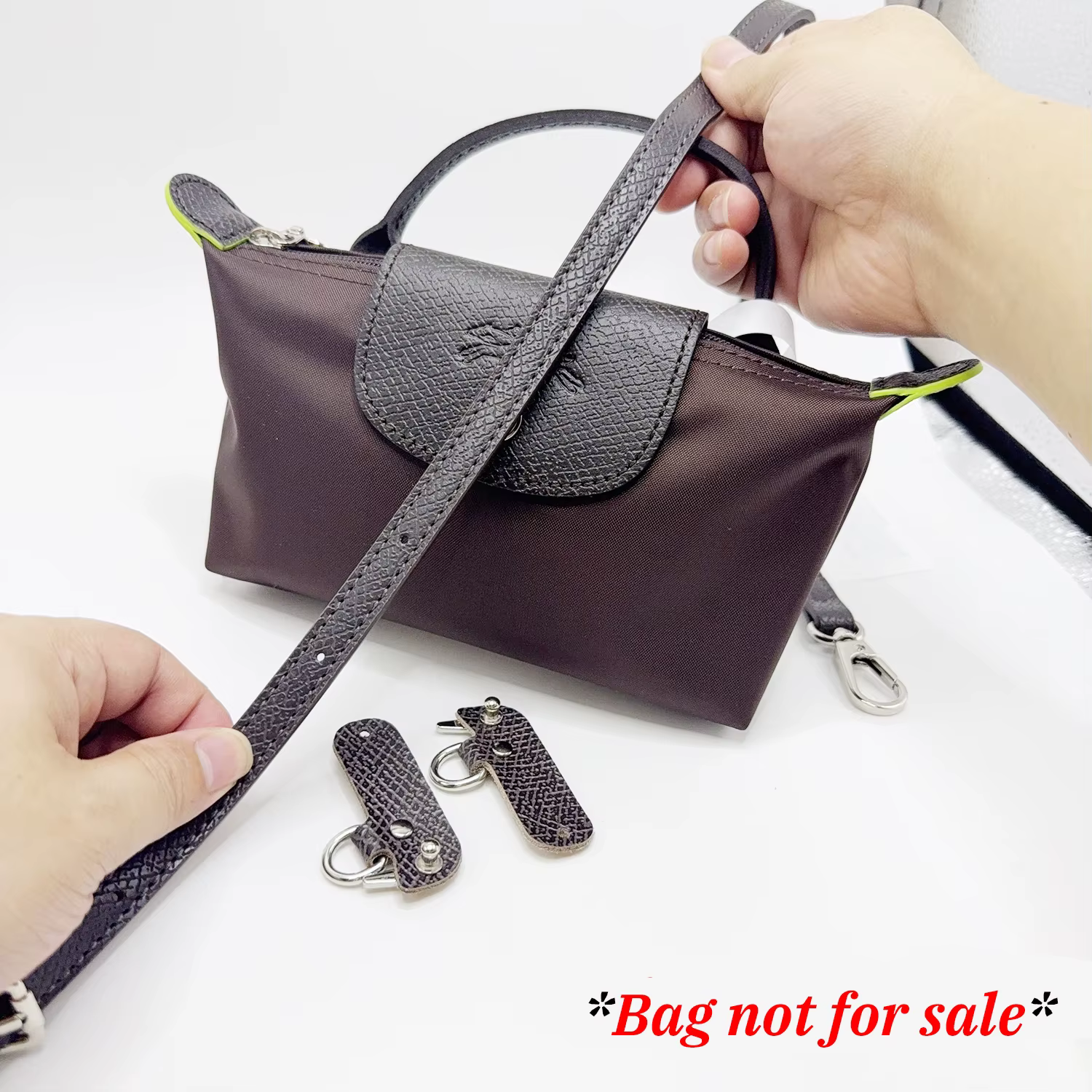 Sangle de sac accessoires de Transformation pour Longchamp moka Mini sac bandoulière en cuir synthétique sangles de