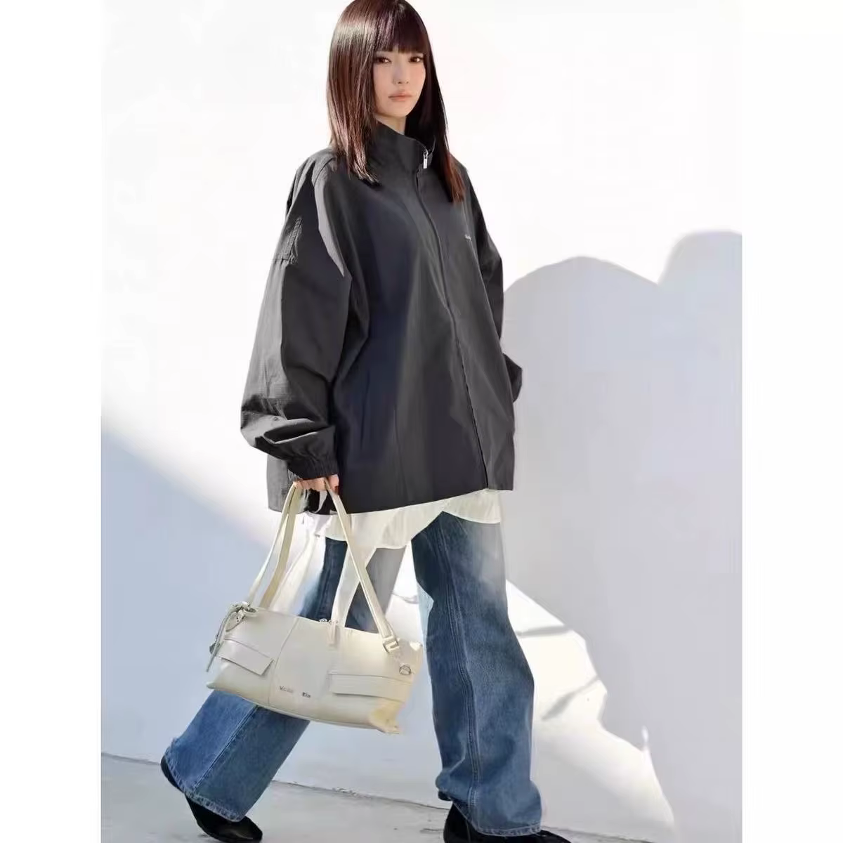 Sac d'ordinateur grande capacité Matinkim avec poche latérale zippée