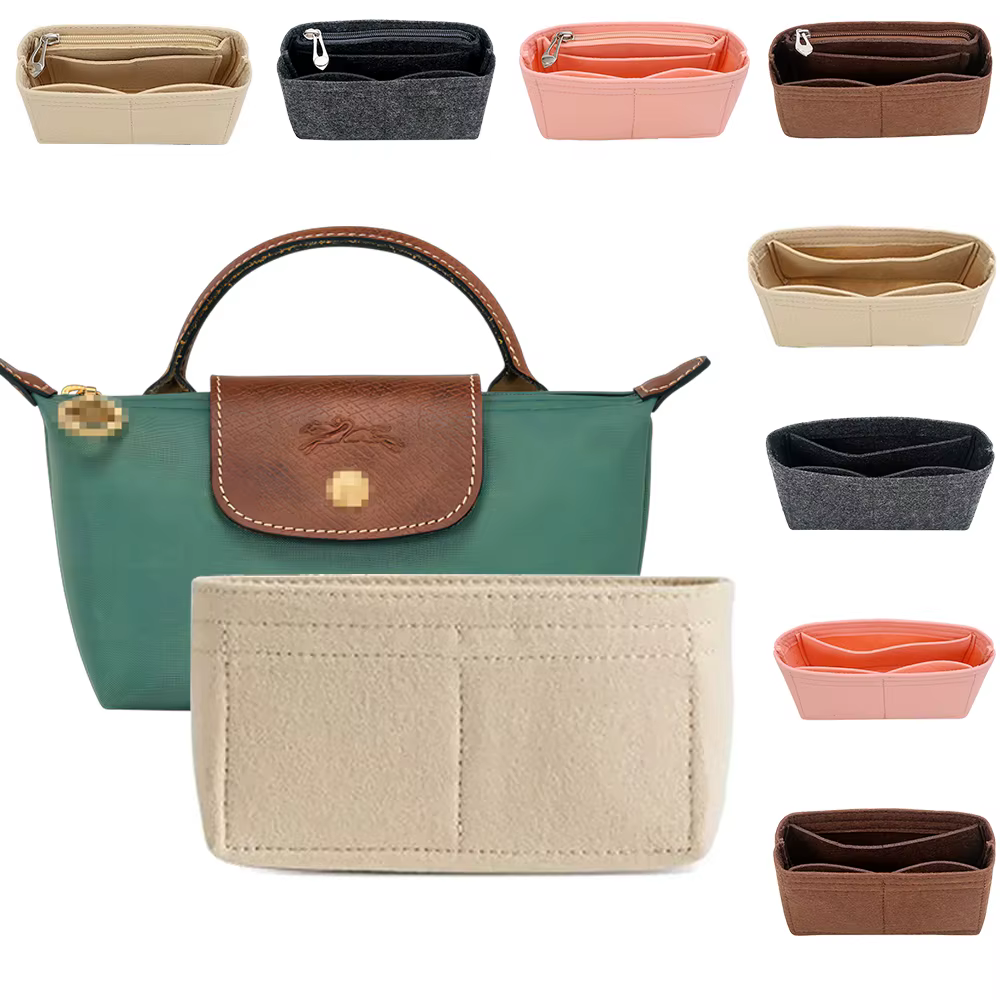 Organisateur de sac pour Longchamp Small Tote Bag Timid