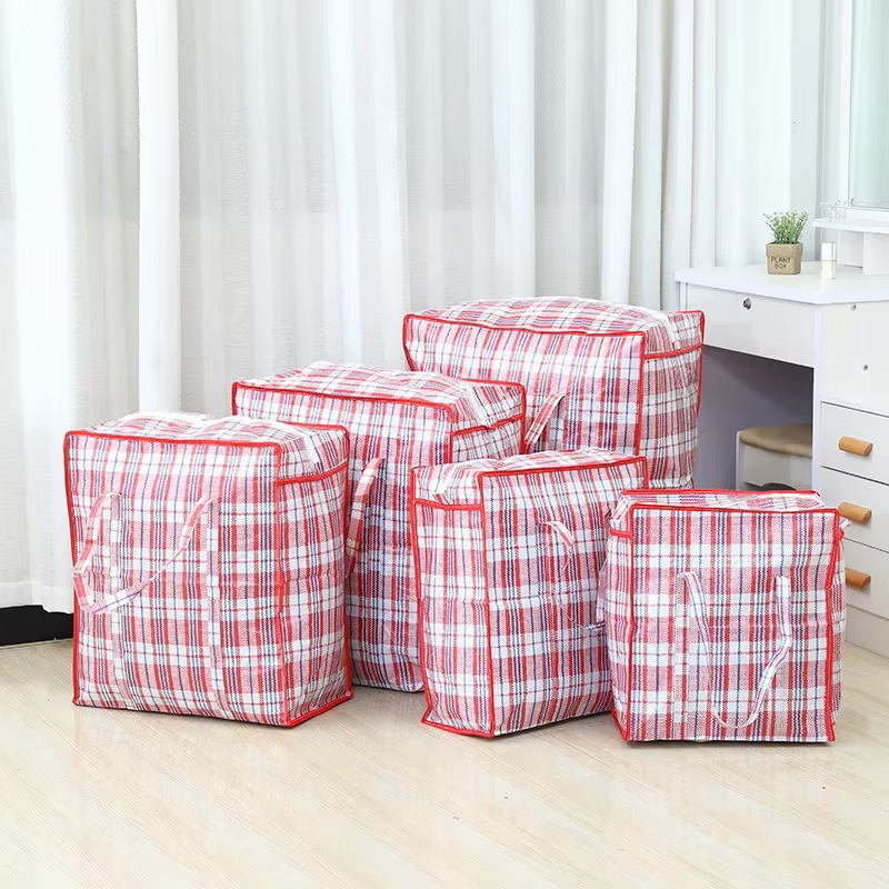 Sac de rangement pliable et Portable en plastique épais