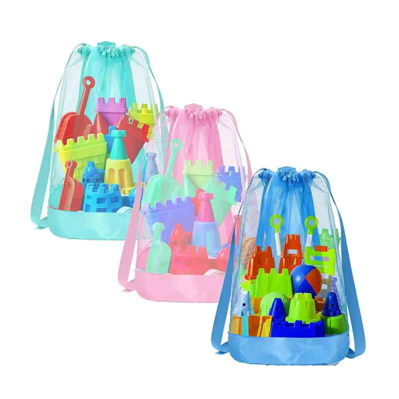 Sac à jouets de plage pliable