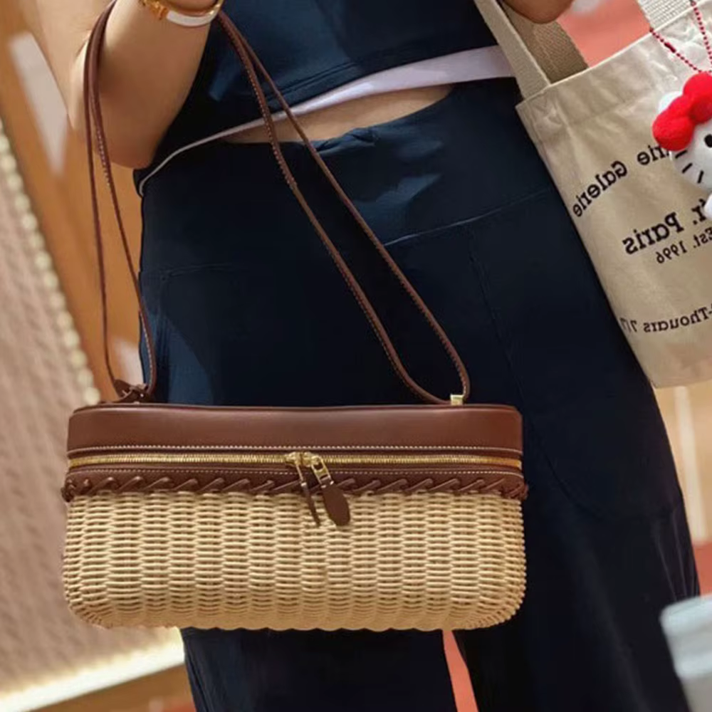 Sacs à main en rotin pour femmes