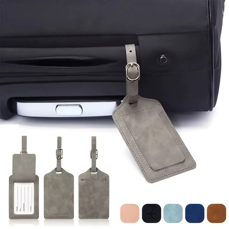 Étiquettes de bagages pour valises