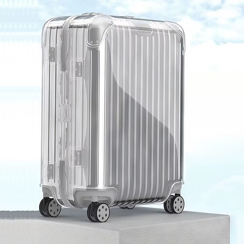 Housse de protection transparente pour bagages