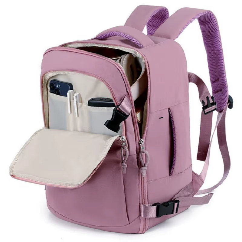 Hommes 15.6 pouces pochette d'ordinateur cabine avion voyage sac à dos 40x25x20