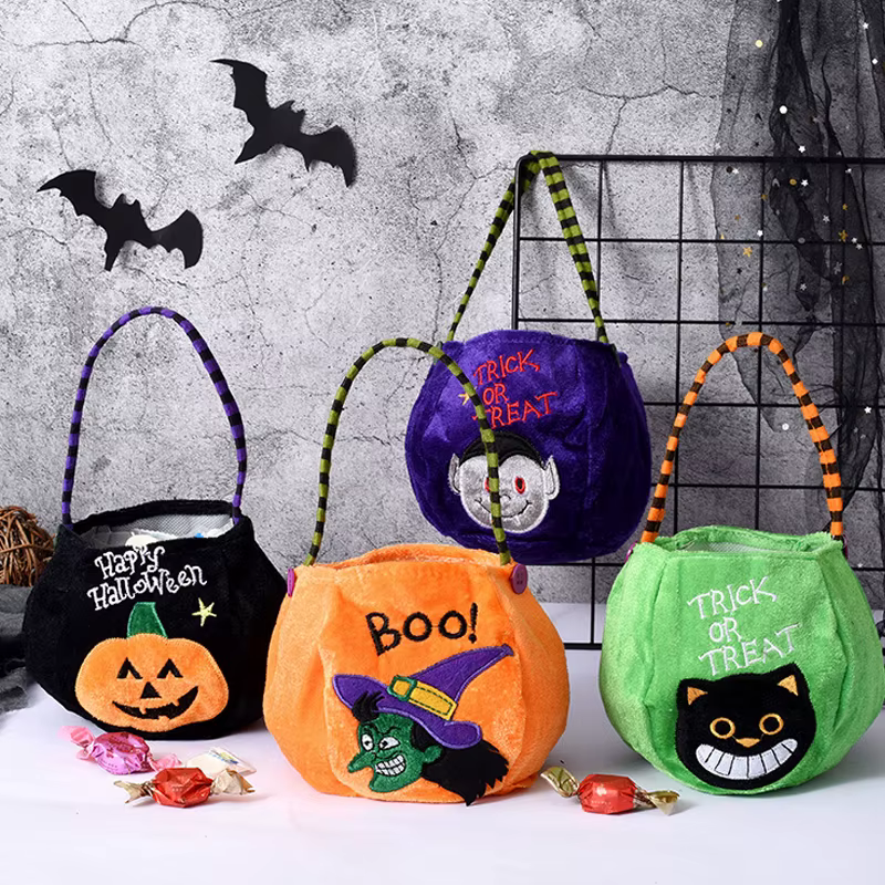 Sac à bonbons d'halloween mignon