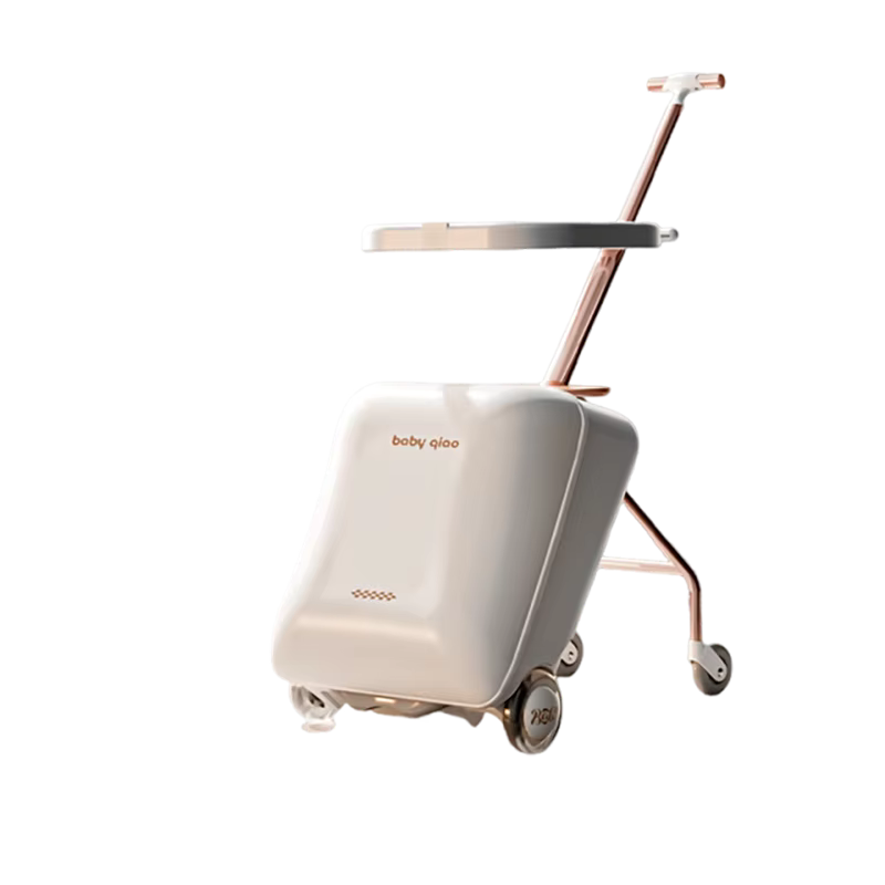 Nouvelle valise 2-en-1 pour enfants 2026 : Trolley détachable et poussette