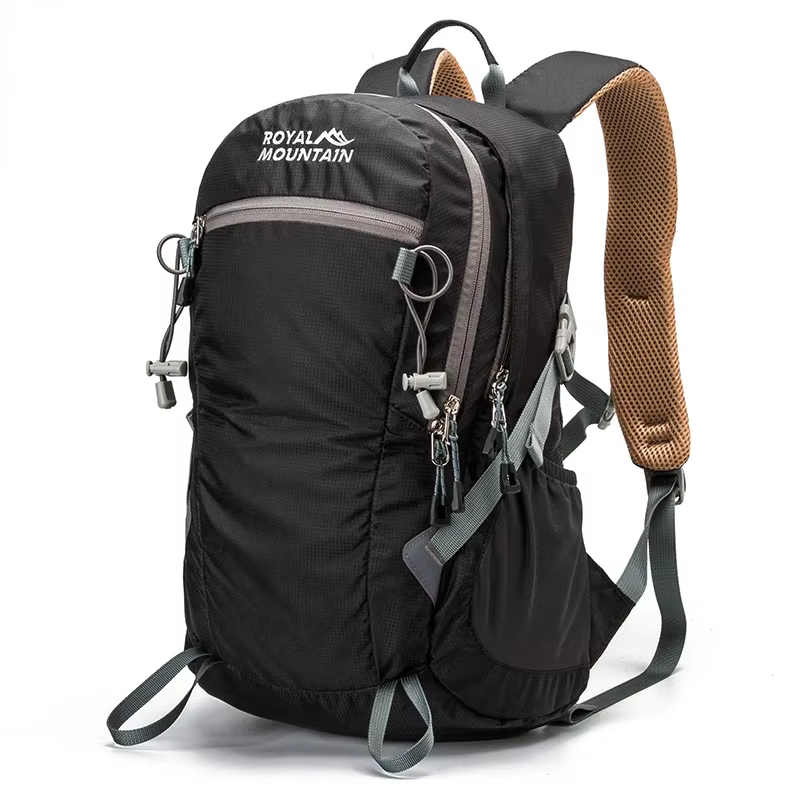 Sac à dos d'extérieur en nylon imperméable pour hommes et femmes