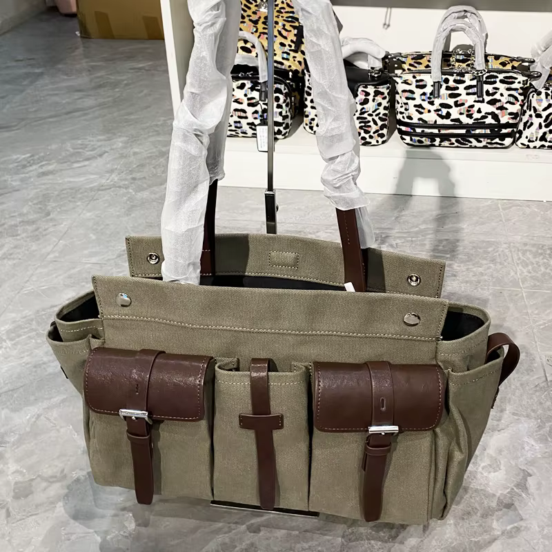 Sacs fourre-tout en toile classique pour femmes
