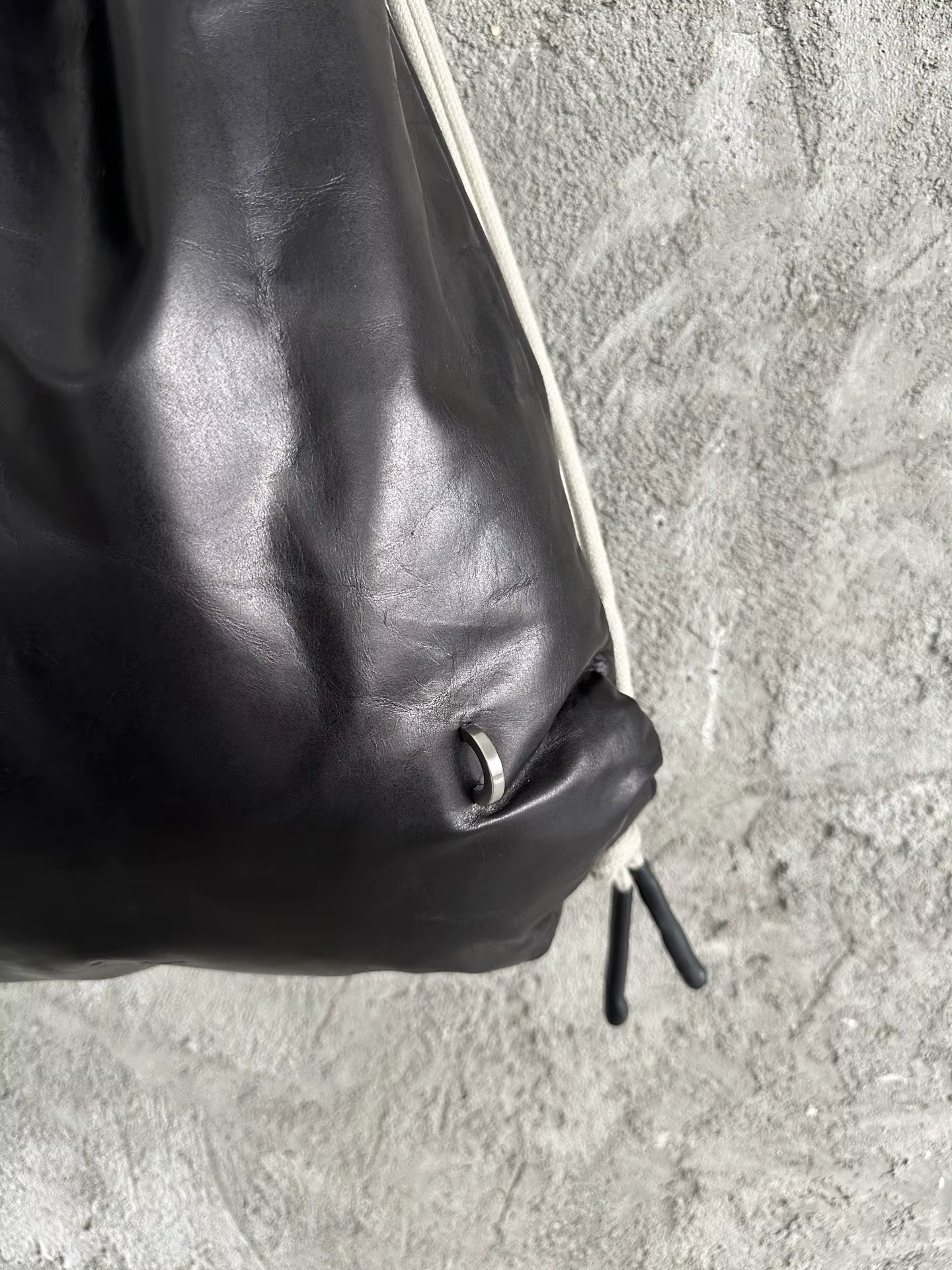 Owen Seak sac à dos pour hommes en cuir véritable décontracté unisexe sac à main noir Softback sac à provisions pour femmes