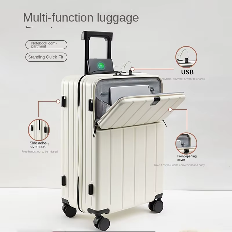 Valise de cabine à roulettes muette légère