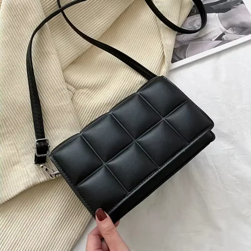 Marque de mode concepteur femmes sac à bandoulière petit cuir PU femme sac
