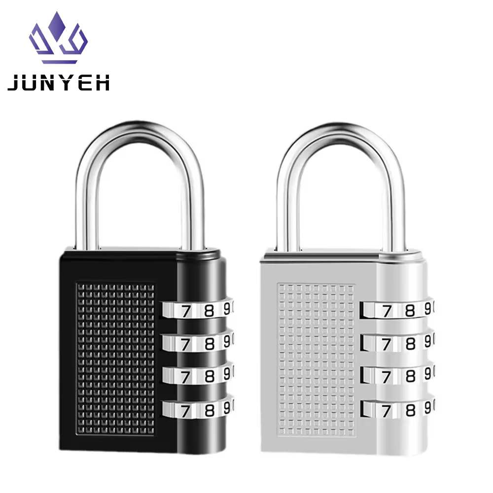 Nouveau métal 4 chiffres Code serrure extérieure étanche cadenas valise bagages