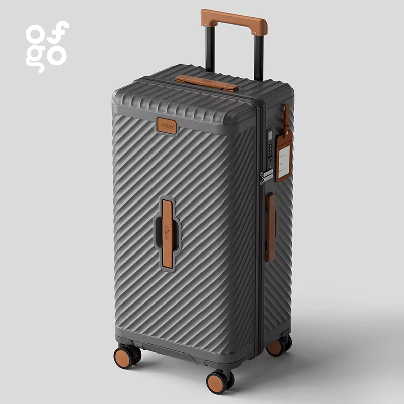 Ofgo valise grande capacité 20-30 pouces avec porte-gobelet