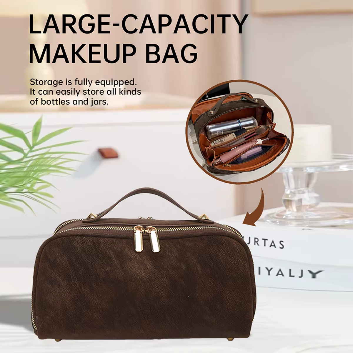 Trousse de toilette pour hommes en déplacement d'affaires