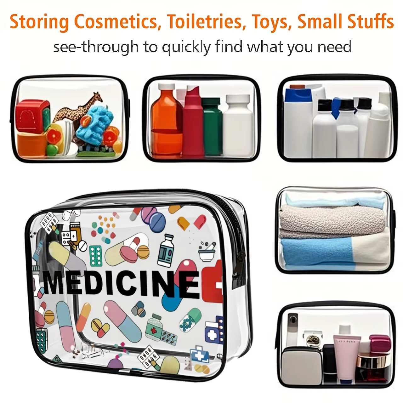 Sac à cosmétiques pour médicaments
