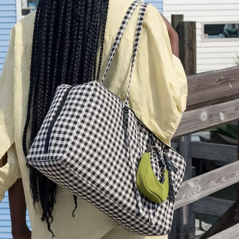 Sac à bandoulière carré en nylon américain