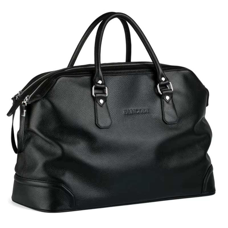 Sac de voyage de luxe en cuir véritable pour hommes