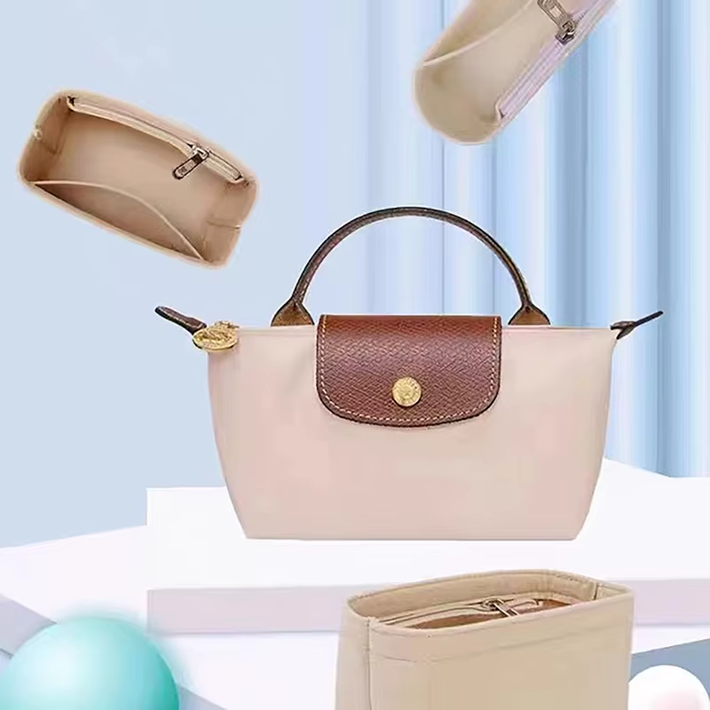 Pochette intérieure en feutre pour sac à main