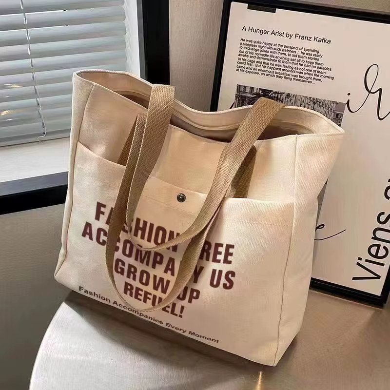 Sacs fourre-tout en toile pour femmes